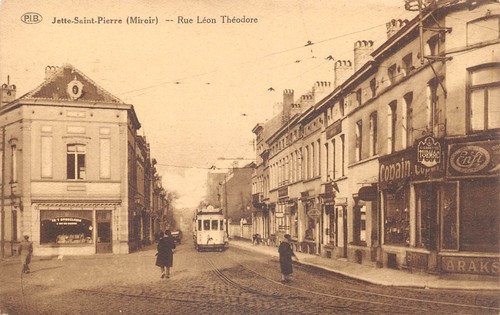 Cpa belgique jette saint - cpa,