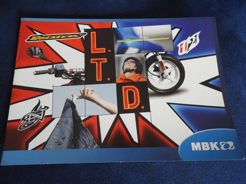 Catalogue depliant mbk booster - depliant,