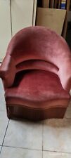 Fauteuil Crapaud Vieux Rose