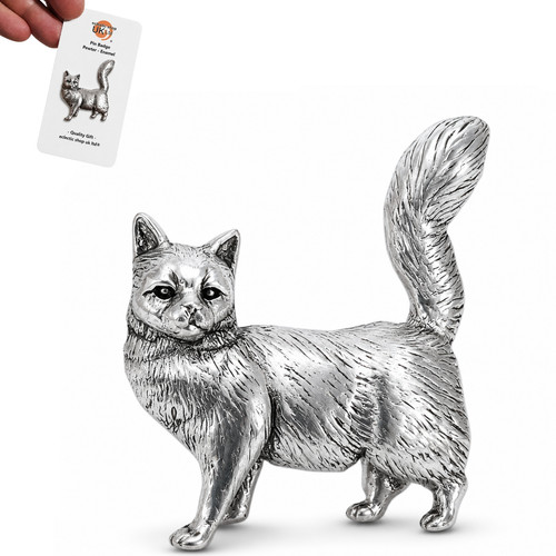 Maine coon cat pin badge - maine,