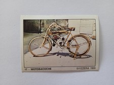 FIGURINE MOTORCYCLE 2000 PANINI 1972 MOTORCYCLES n 17 WITH VELINA