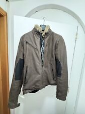 Spidi Suede Leather Motorcycle Jacket Virtually New Without