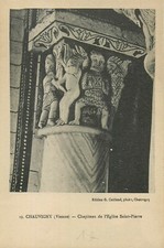 86 CHAUVIGNY CHURCH CAPITAL SAINT-PIERRE - 312