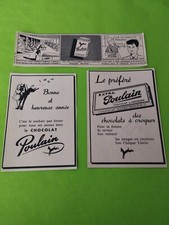 PUBLICITE CHOCOLAT POULAIN LOT