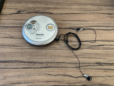 Lecteur CD , discman , Philips EXP2460 , expanium avec écouteurs , fonctionnel .