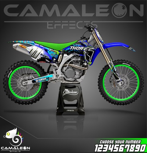 Graphics kit stickers yamaha - graphics,