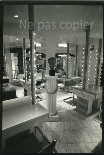 Salon coiffure vers - vers, photo