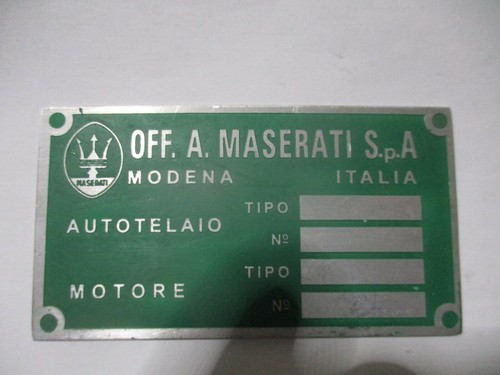 Maserati bouclier mexique - maserati,