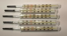 Lot of 3 New Medical Thermometers Out of Stock Manufacturer (Made in France)