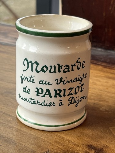 Ancien pot a moutarde - ⭐️,