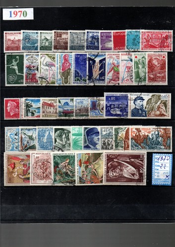 France annee complete 1970 - 1970, de