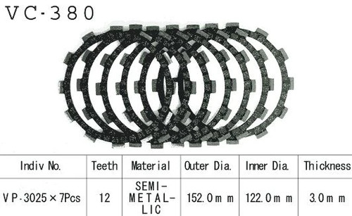 Kit disques embrayage garnis - kit, d'embrayage