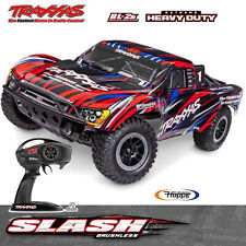 Traxxas TRX58334-4-RED Slash 1/10 2WD Short-Coursetruck Rot Rtr BL-2S Clipless