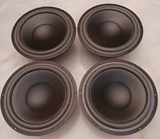 4ea Wilson Audio 8” Watt Puppy woofers professionally refoamed Dynaudio drivers