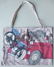 Tintin - Herge Excl TL 1991 - Shoulder Bag Fabrics Printed 52x39cm Ottoka Scepter