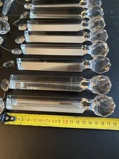 Lot de 12 grands prismes 18cm