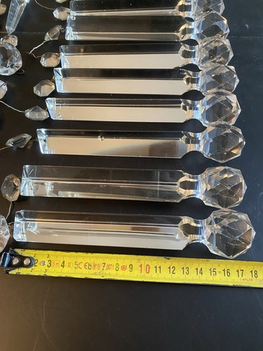 Lot grands prismes - prismes, 18cm