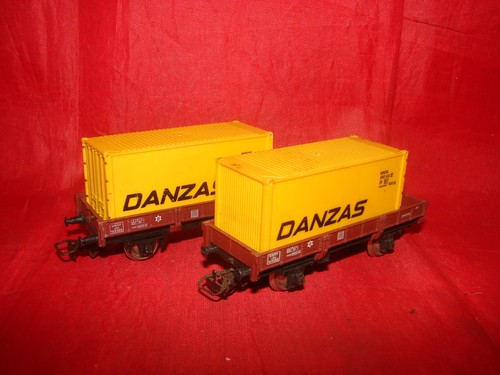 Jouef wagons plats avec - ho, 2