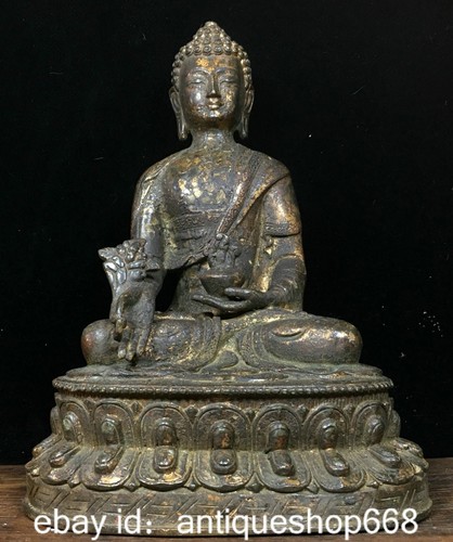 Ancien tibet bronze or - 8.4",