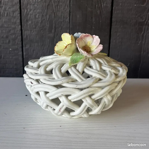Vintage capodimonte porcelain - vintage,