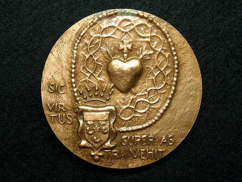 Medaille religieuse 68mm - medaille, br.