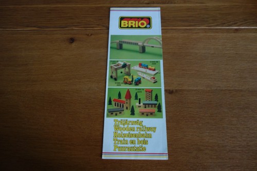 Feuillet jouet brio train - feuillet,