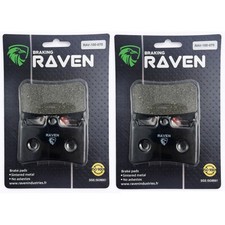 2 Kit plaquettes frein Av Ga