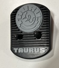 Heavy Duty TAURUS Gun Display Black Gray  Rubber 4.5” X 6”
