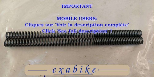 Ressort fourche pour honda - ressort,