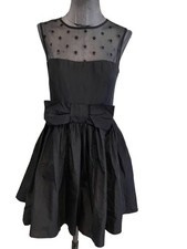 Superbe Robe Noir Modèle Ralli Claudie Pierlot 36 Neuve Étiquette 