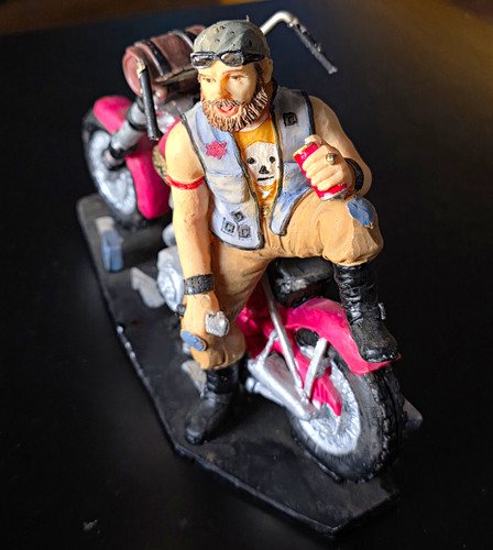 Harley davidson hand painted - harley-davidson,