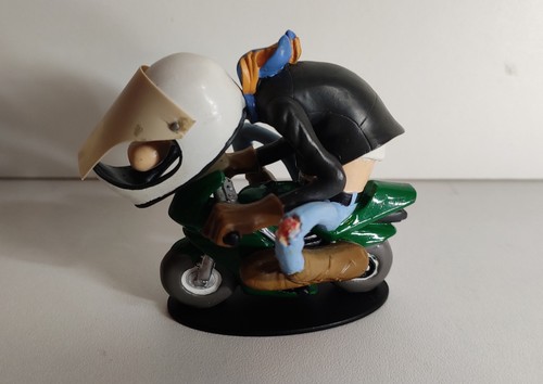 Figurine moto résine joe - figurine,