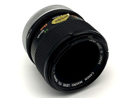 Objectif analogue canon - canon, fd