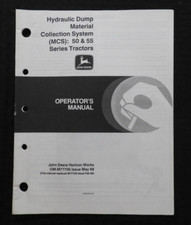 John Deere 650 655 750 755 850 855 950 1050 Tracteur " Hydraulique Décharge