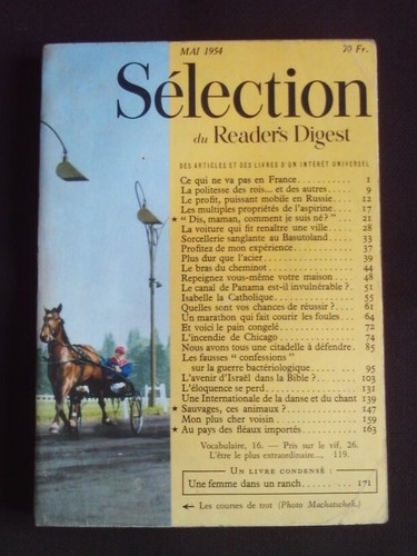 Sélection reader digest - sélection, du