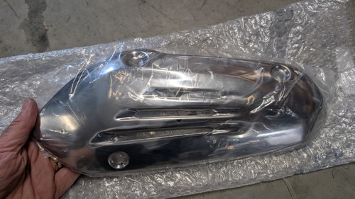 Protection echappement chrome - protection,