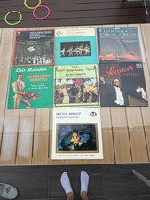 Lot De 7 X LP 33 Tours Disque Vinyle Opéra Opérette Pavarotti Luis Mariano