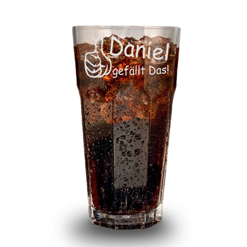 Verre long drink - long, gravure