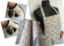 Tablier en lin linge de