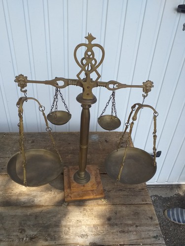 Balance tébuchet plateaux - balance, 4