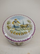 Boîte ancienne faïence Lille