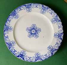Faïence ancienne Jules Vieillard Bordeaux XIX ème Compotier  (Assiette sur Pied)