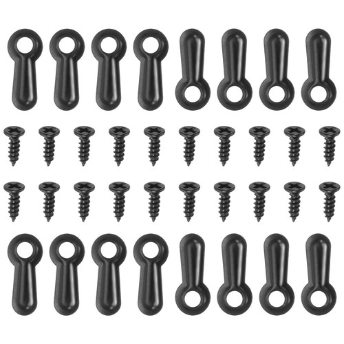 100pcs clips matériel de - clips,