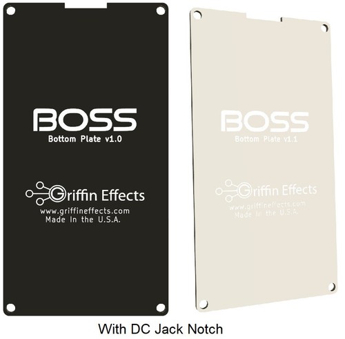 Boss compact pedal - pedal, bottom