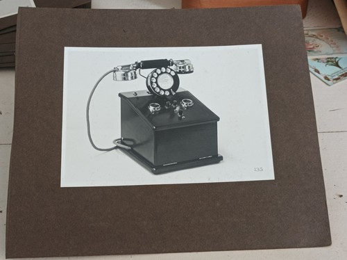 Ancienne photo telephone - ancienne,