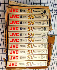 LOT 10 Cassette Video VHS