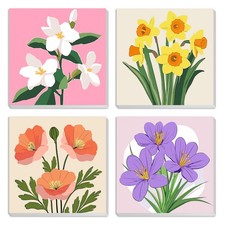 Fleurs Lot De 4 Kits De