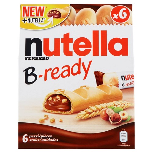Nutella ready 152 - nutella, 152,8g