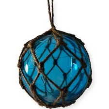 Turquoise Glass Fishing Buoy