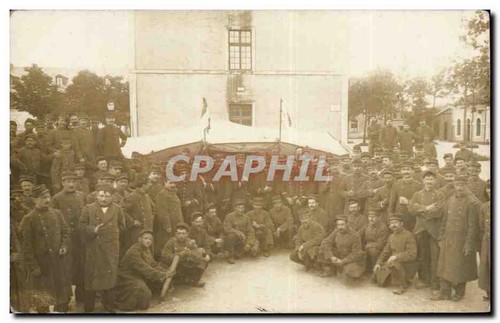 Groupe soldats devant - de,